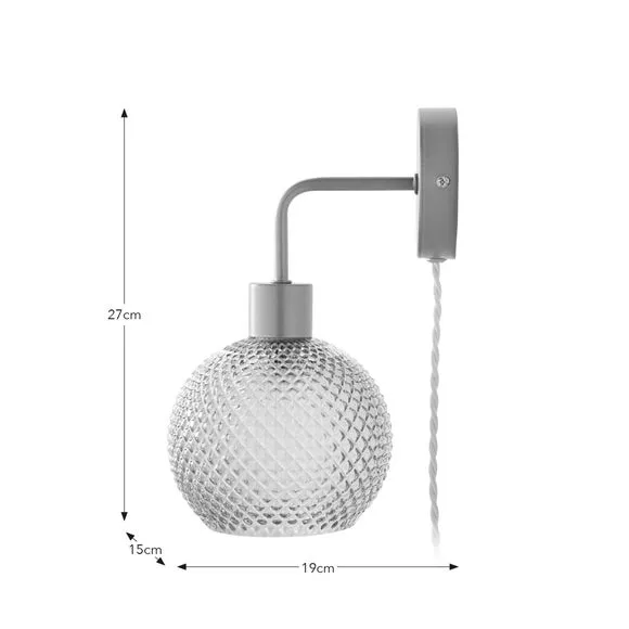 Elodie Plug In Wall Light 6