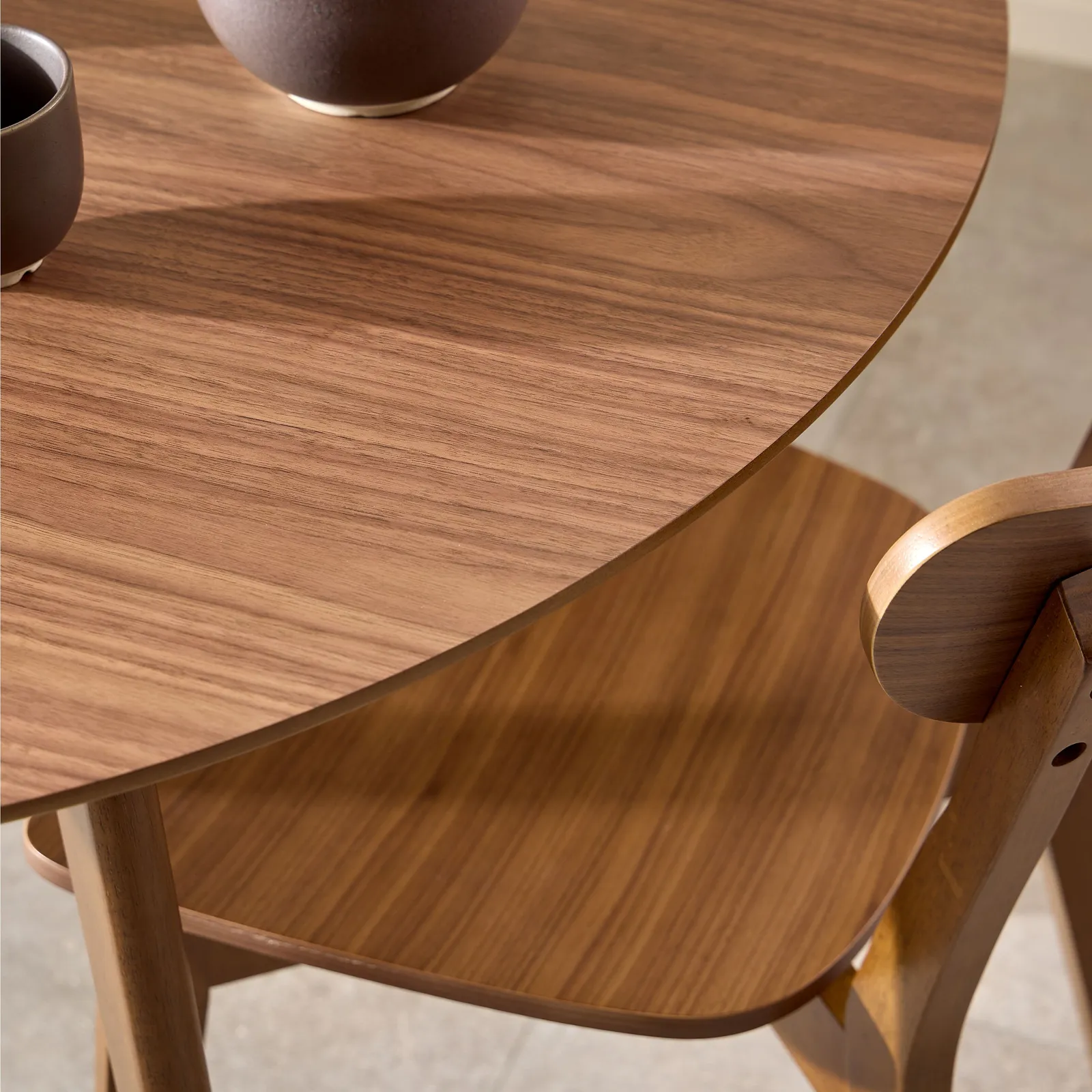 Furniture To Go Roxby Dining Chairs in Walnut Set of 2 6
