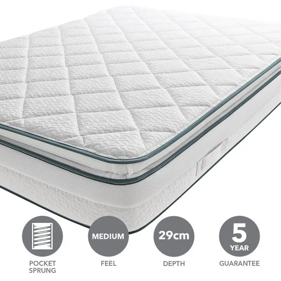 Silentnight Ultra Gel 1200 Pocket Pillowtop Hybrid Mattress