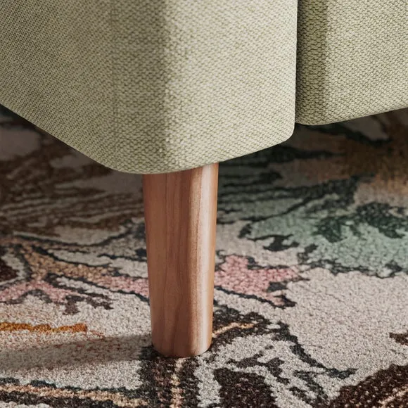 Max Soft Tonal Chenille 3 Seater Sofa 5