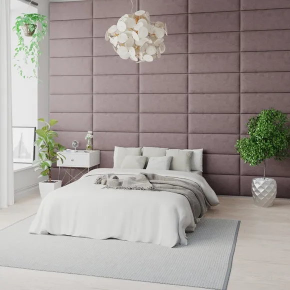 Aspire EasyMount Plush Velvet Upholstered Wall Panels 2