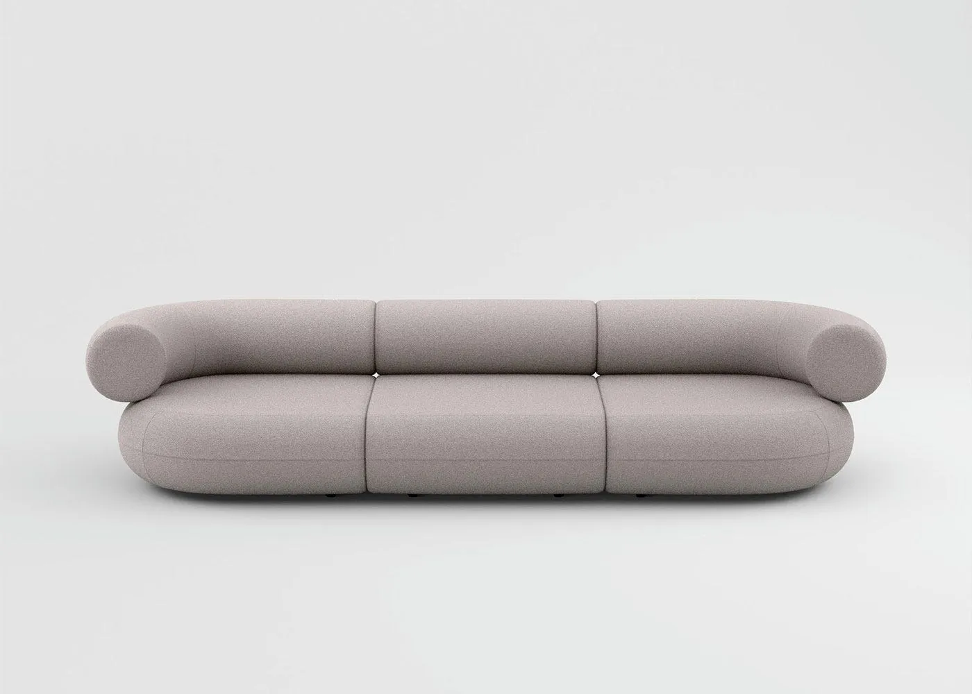 Tom Dixon Fat 3 seater Sofa in Boucle fabric natural 1