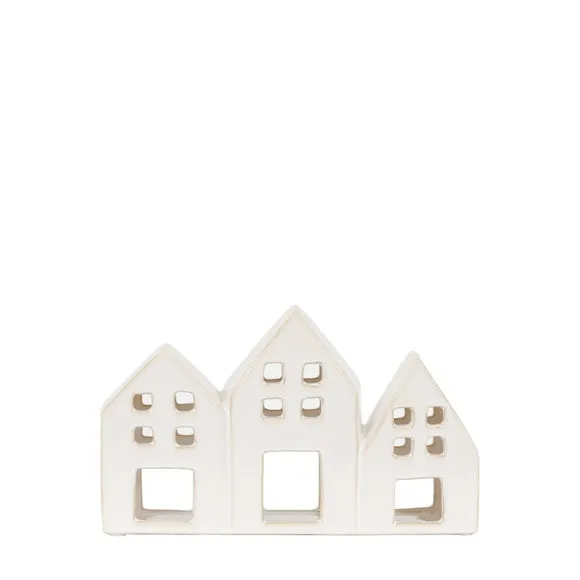 Cedar & Sage Ceramic Cosy Homes Tealight Holder 4