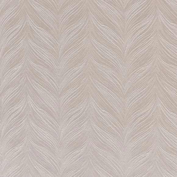 Luxe Feather Silver Blackout Roller Blind 2