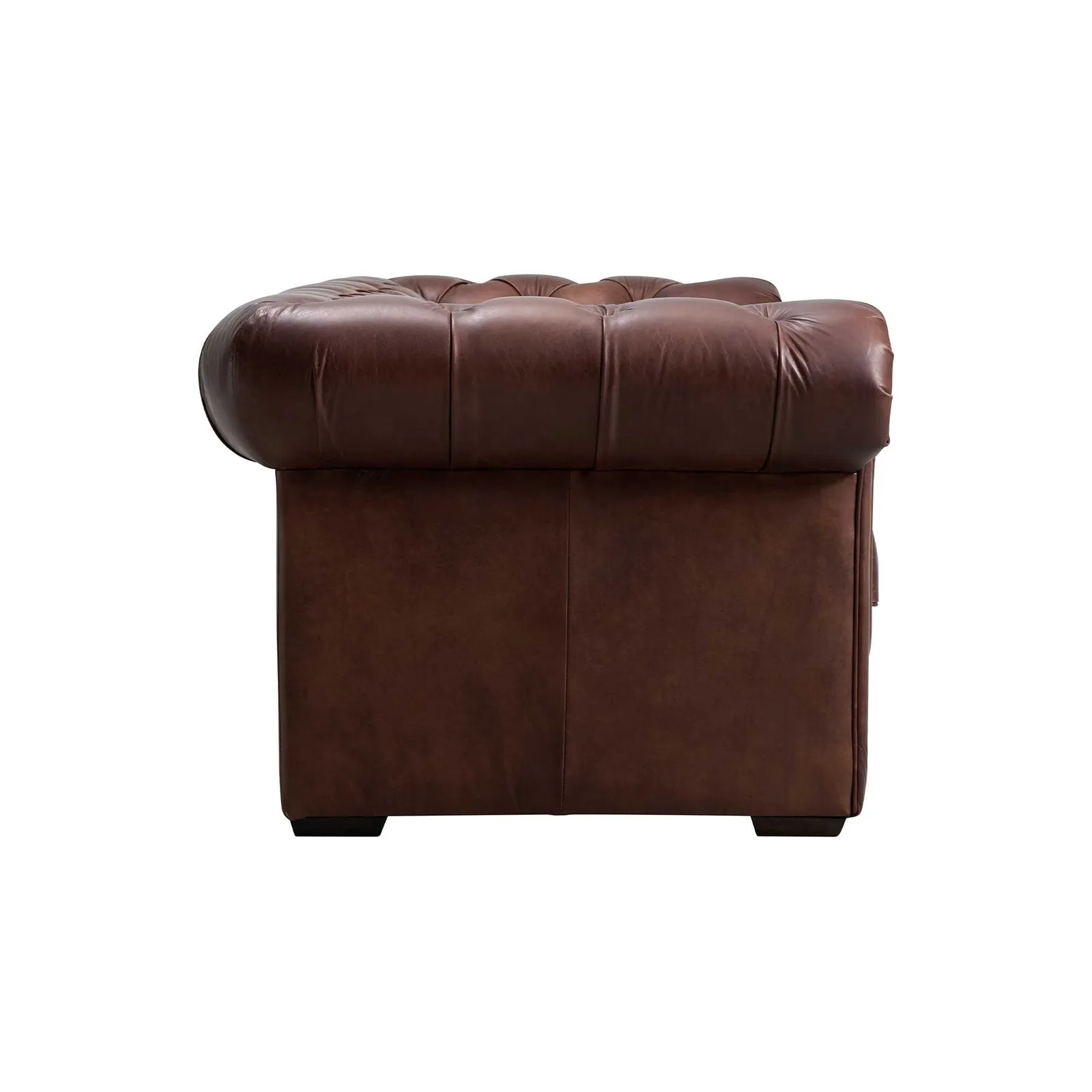 Dalston Sofa 3S, Brown Leather | Barker & Stonehouse 4