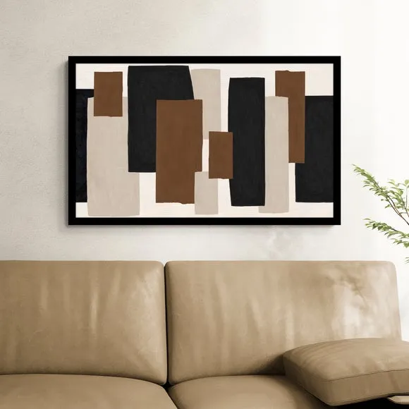 Artko Tava Sandstone Blocks Framed Print