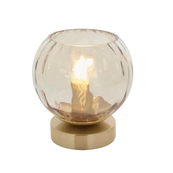 Vogue Arkoma Glass Table Lamp 6