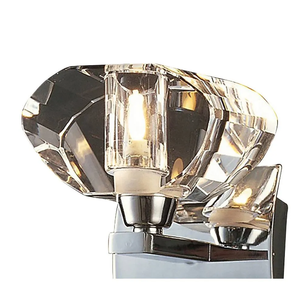 Netlighting Alfa Wall Lamp 1 Light G9 Spanish Design Polished Chrome in Silver 4