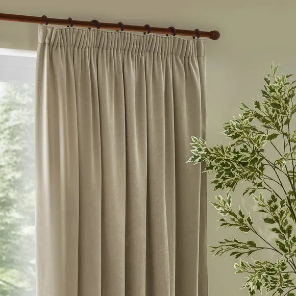 Yard Chenille Pencil Pleat Curtains 1