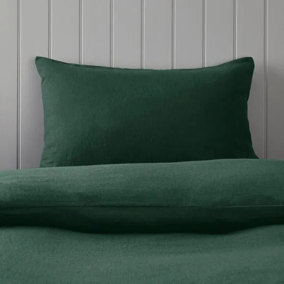 Soft & Cosy Luxury 100% Brushed Cotton Standard Pillowcase Pair 1