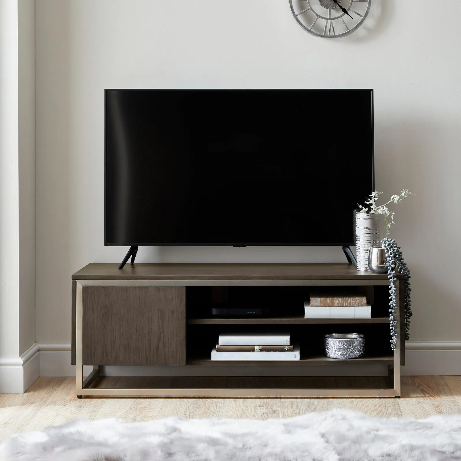 Logan TV Stand Grey