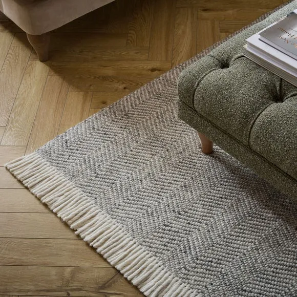 Churchgate Swithland Herringbone Wool Rug 5