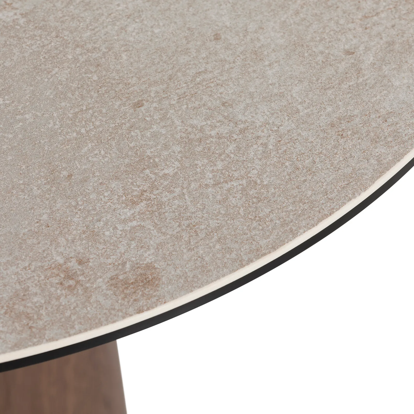 Cosmos Side Table, Round, White Ceramic | Barker & Stonehouse 6