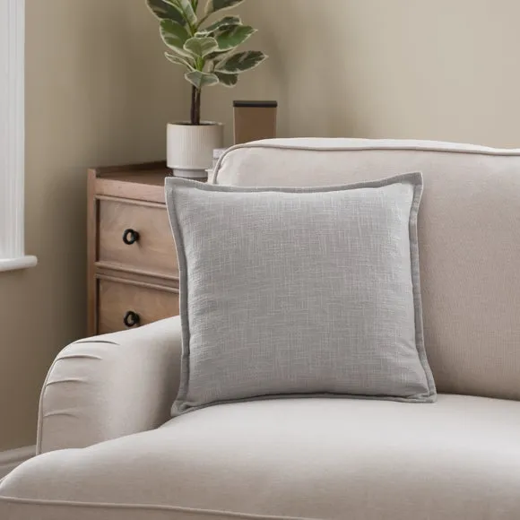 Westcott Cotton Slub Square Cushion 1