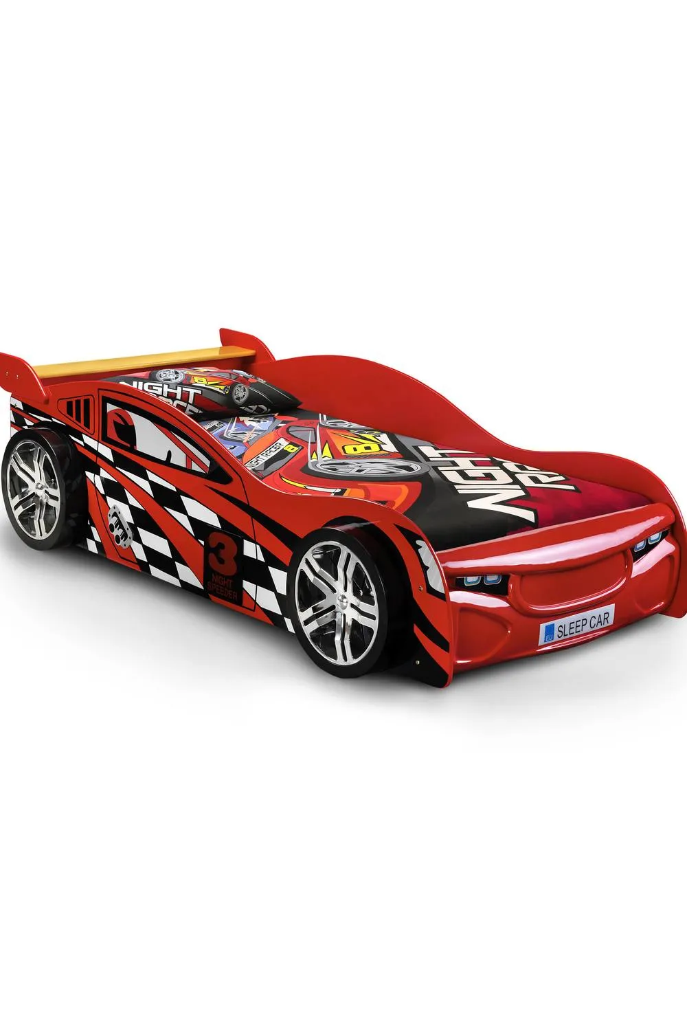 Julian Bowen Scorpion Single Red Racer Car Bed 2