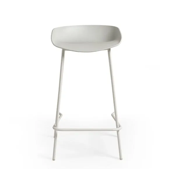 Renzo Set Of 2 Bar Stools, Metal 5