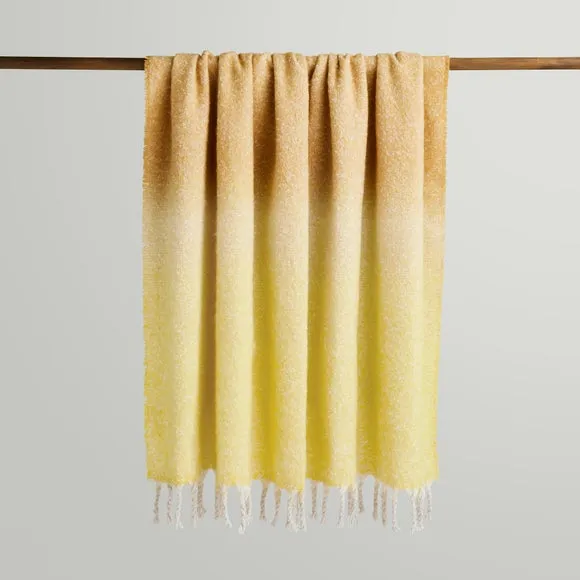 Ombre Mohair Throw Blanket 130x180cm