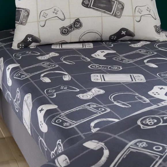 Set of 2 Ultimate Gamer Fitted Sheets