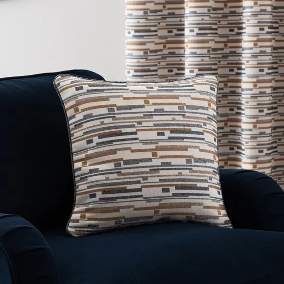 Matrix Boucle Eyelet Curtains 6