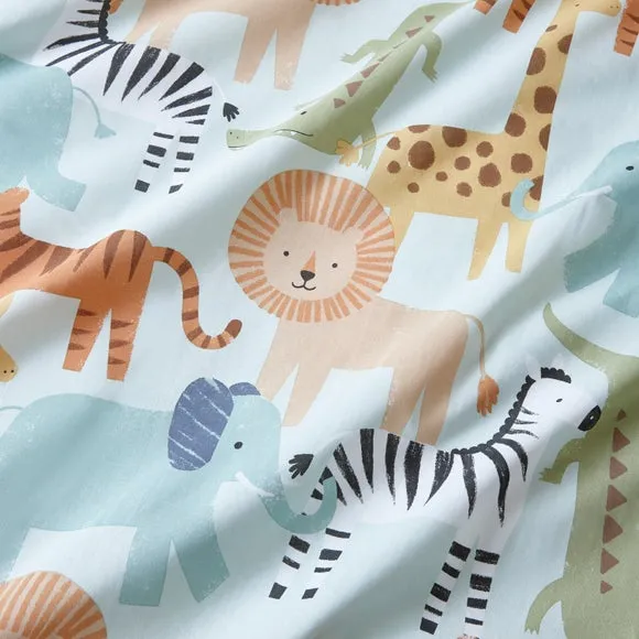 Safari Adventure Organic Cotton Duvet Cover and Pillowcase Set 5