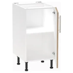 Wickes Orlando Scandi Oak Slab Base Unit - 450mm 2