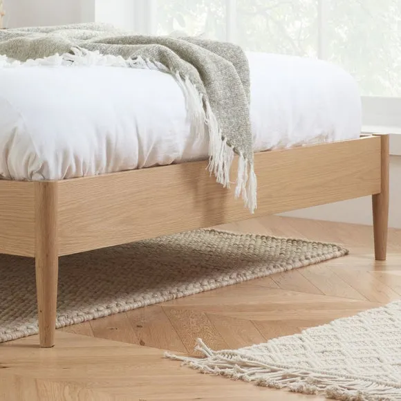 Jesper Oak Effect Bed Frame 4