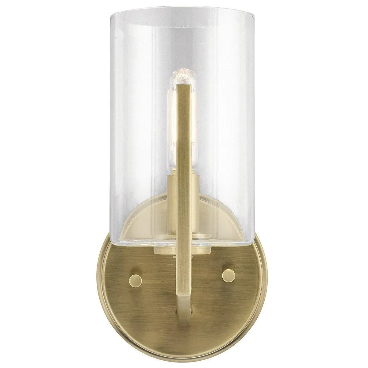 Netlighting Kichler Nye Wall Lamp Brushed Natural Brass in Yellow 5