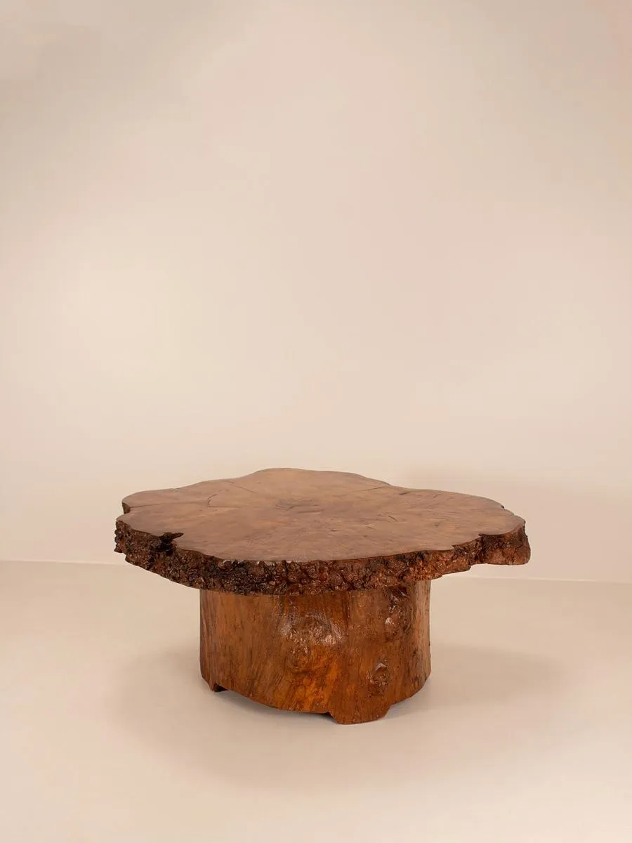 Vintage Coffee Table, Burl, Belgium