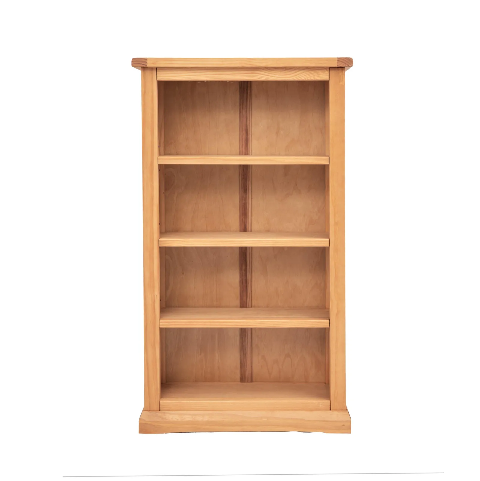 Cabinet Bits Bookcase with plinth 120x70x25cm in Light Brown