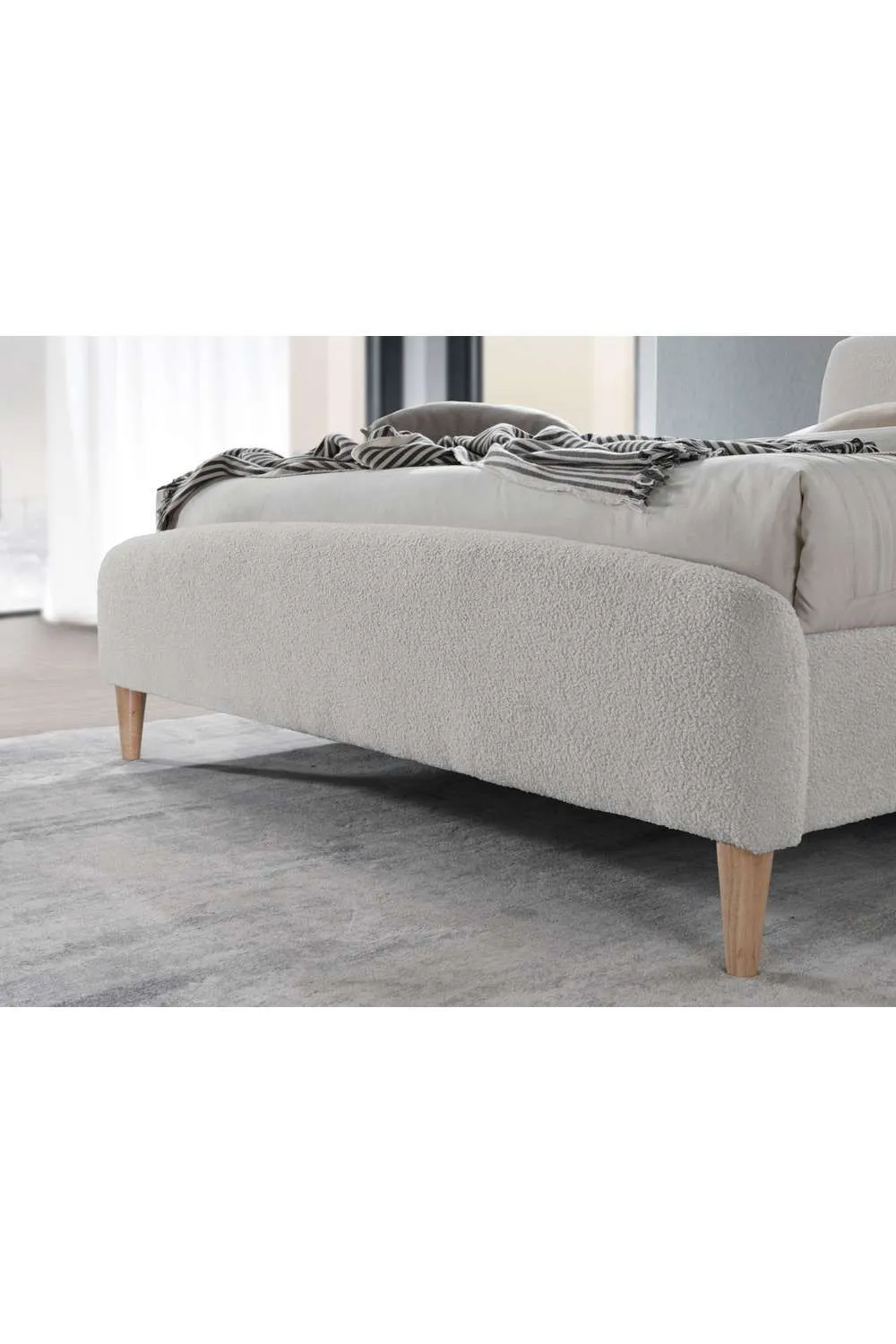 Birlea Otley Bed in Light Grey 3