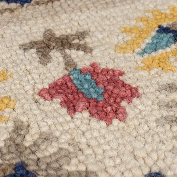 Hani Floral Wool Rug 3
