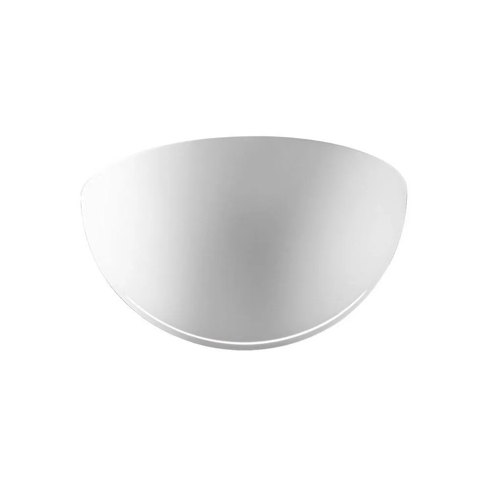Netlighting Bisquitte Lifestyle Ceramics Plaster Wall Light White 1x E27
