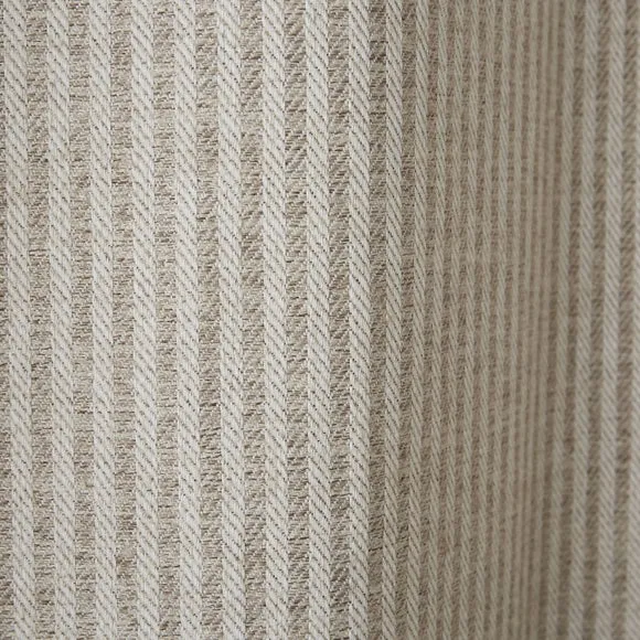 Churchgate Herringbone Stripe Eyelet Curtains 2