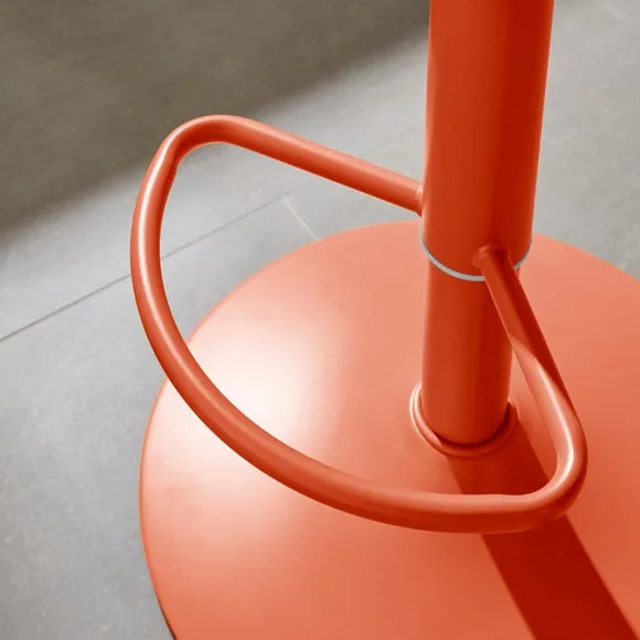 Dallis Height Adjustable Barstool, Fabric 4