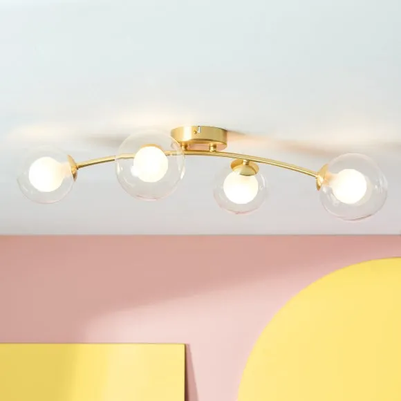 Eliza 4 Light Semi Flush Ceiling Light 1