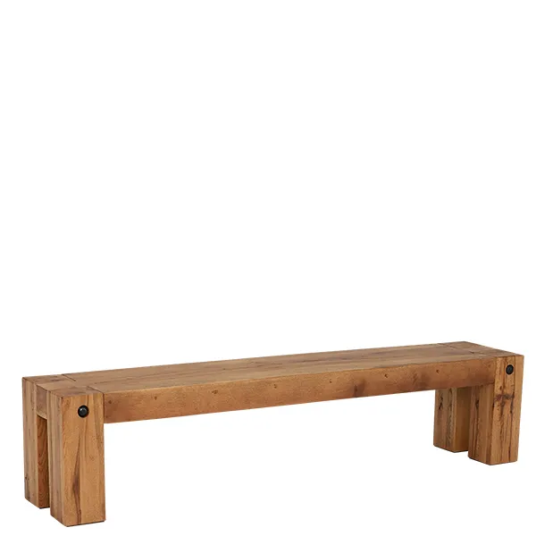 Salem Bench  Rustical Oak