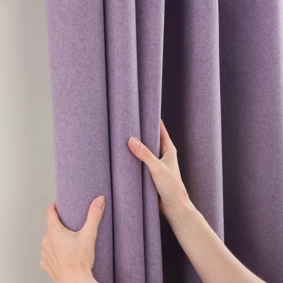 Luna Brushed Eyelet Curtains (Blackout Available) 5