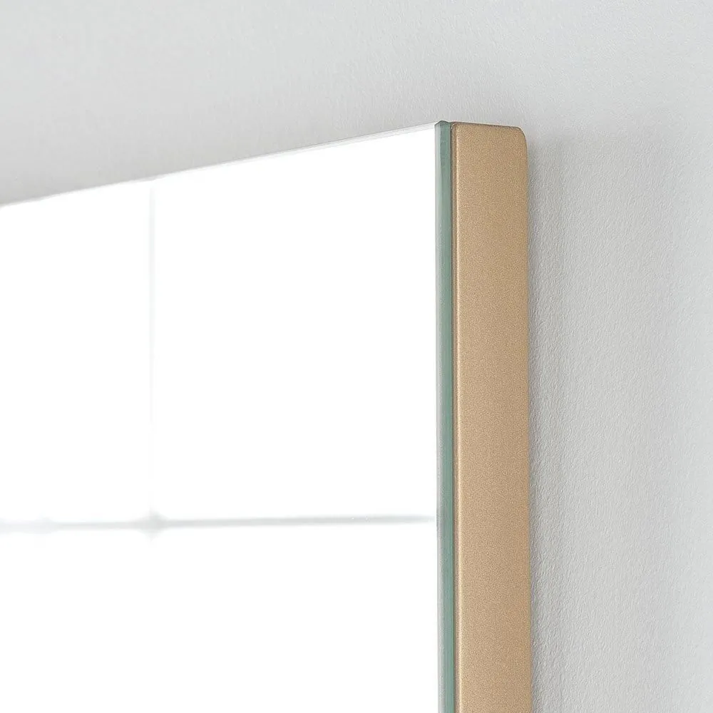 Yearn Mirrors Simple Full length Frameless mirror Gold 170x80cm 2