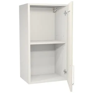 Wickes Ohio Porcelain Shaker Wall Unit - 400mm 2