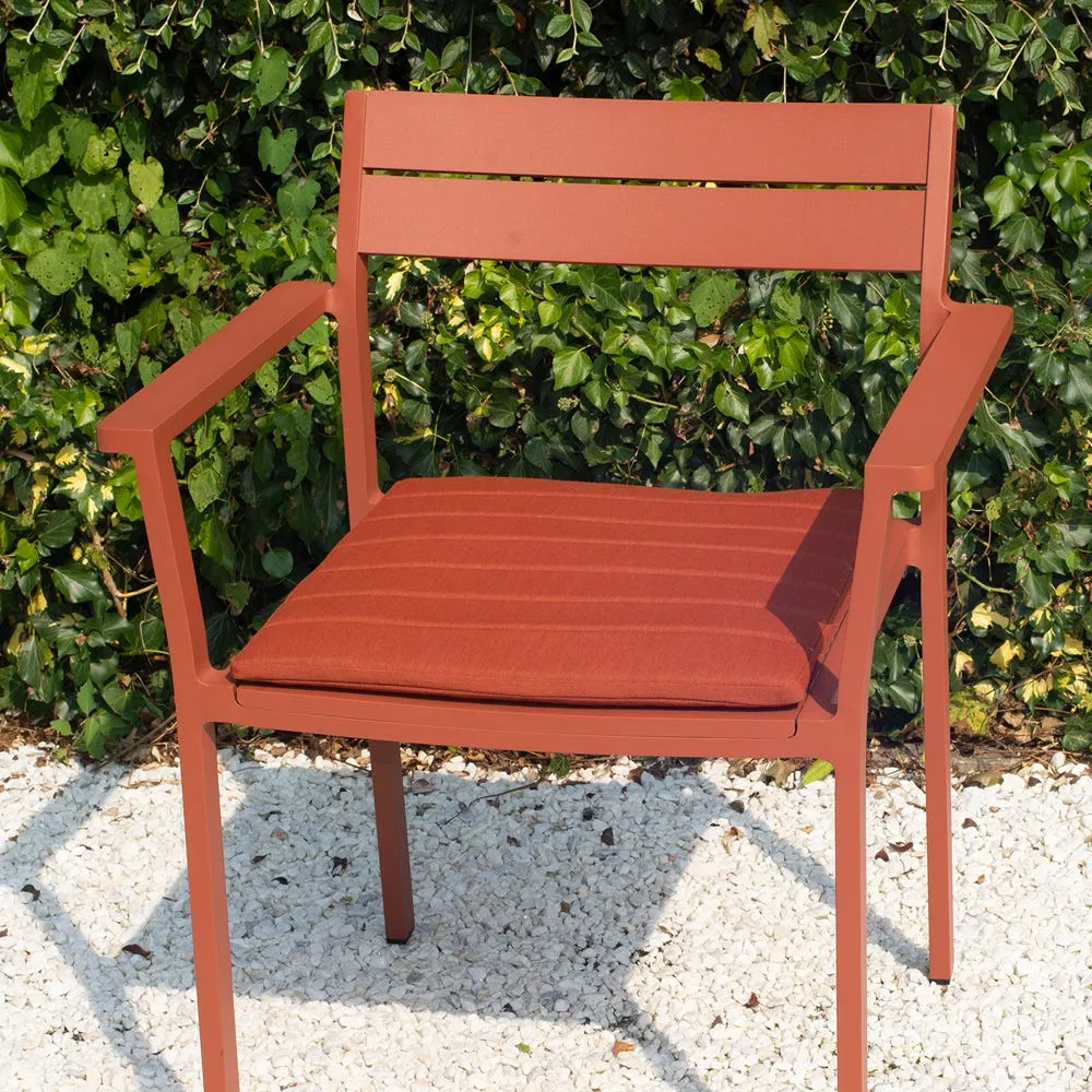 Case Eos Outdoor Chair Cushion in Black 4