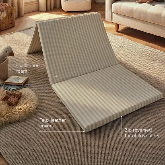 CuddleCo Stripe Tumble Play Mat 4