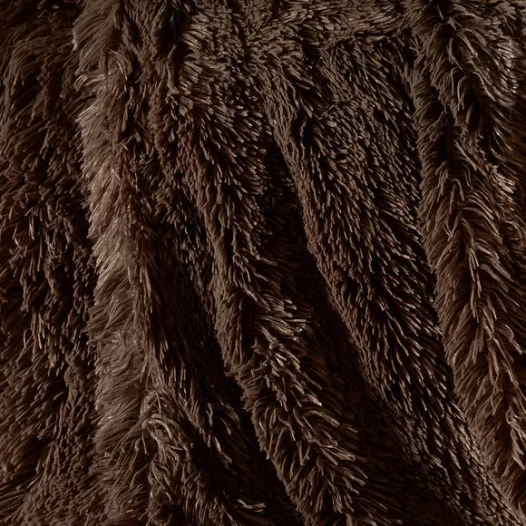 Catherine Lansfield Cuddly Deep Pile Throw Blanket 3