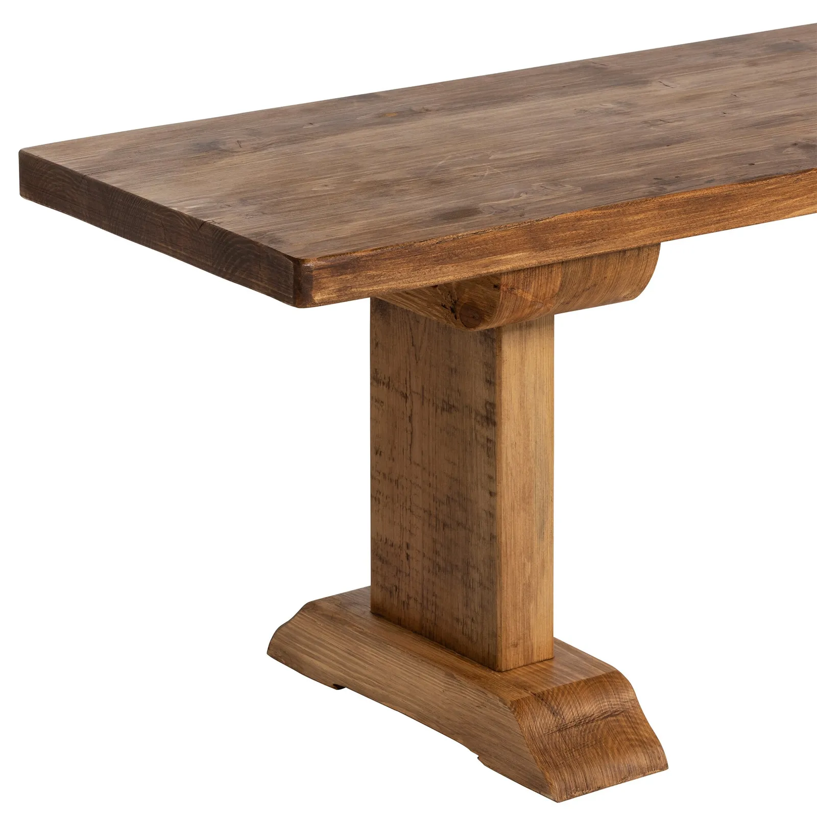 Covington Bench 220Cm Polished Timber Wood | W220cm | Barker & Stonehouse 3