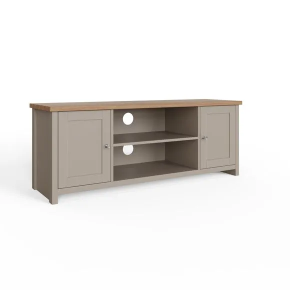 Lancaster TV Unit, Grey and Oak for TVs up to 55" 2