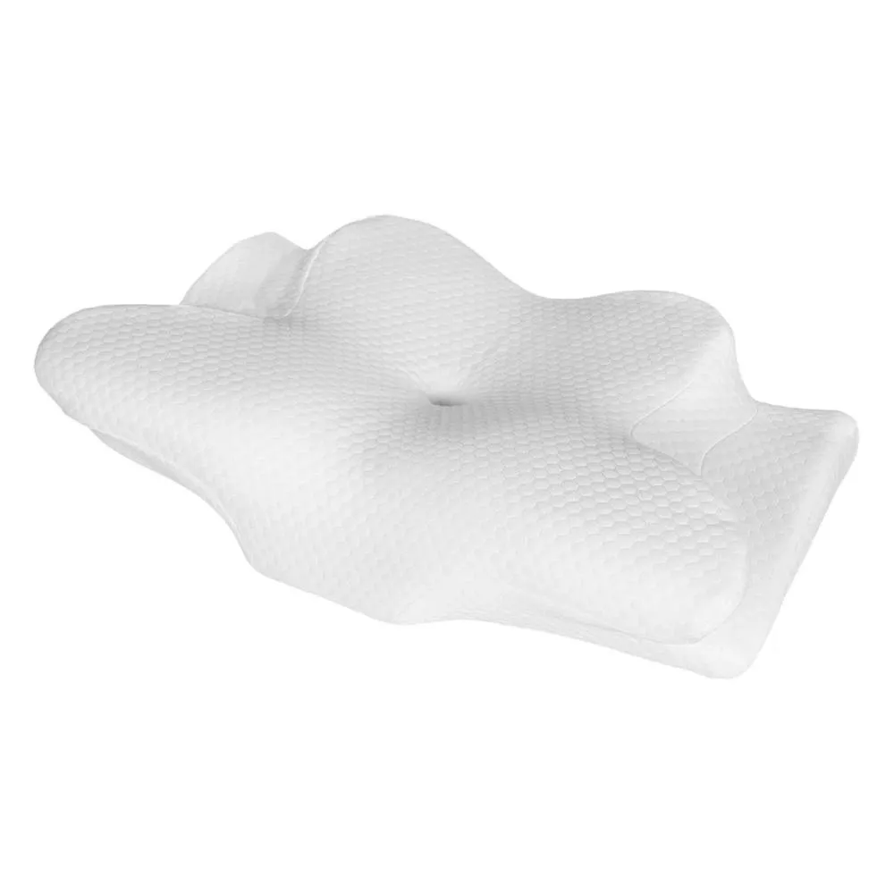 EONLION Memory Foam Butterfly Pillow Ergonomic in White