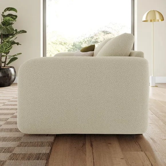 Luca Tonal Boucle 3 Seater Sofa 2