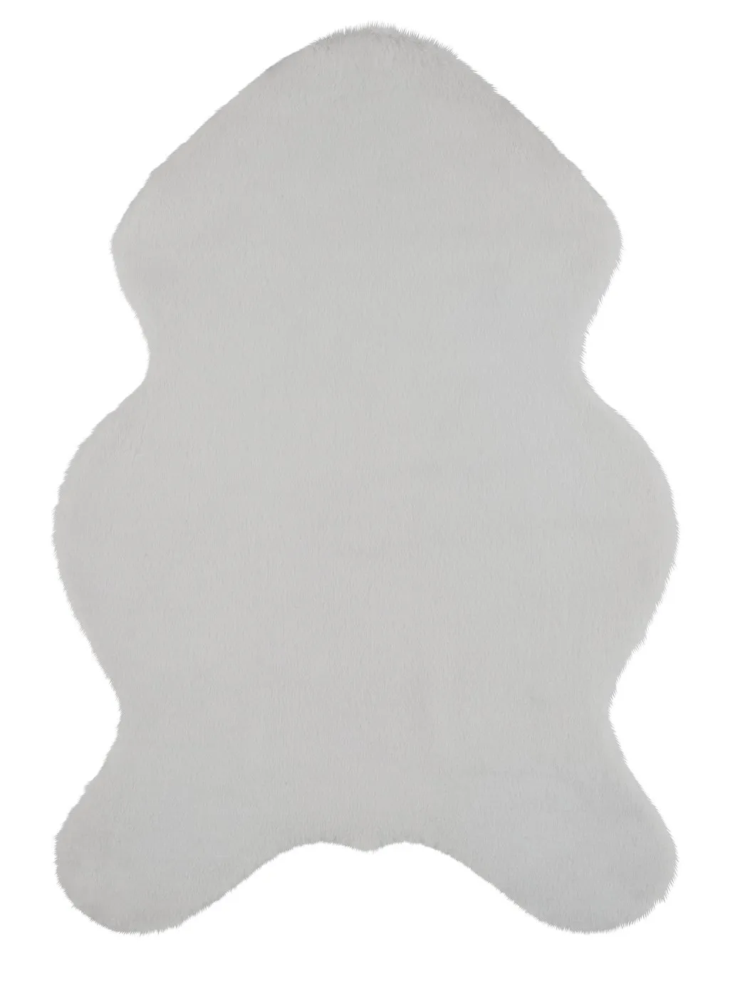 Habitat Supersoft Faux Fur Shaggy Rug - 60x90cm - Cream