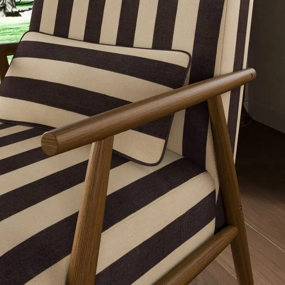Alpine Woven Stripe Spindle Chair 4