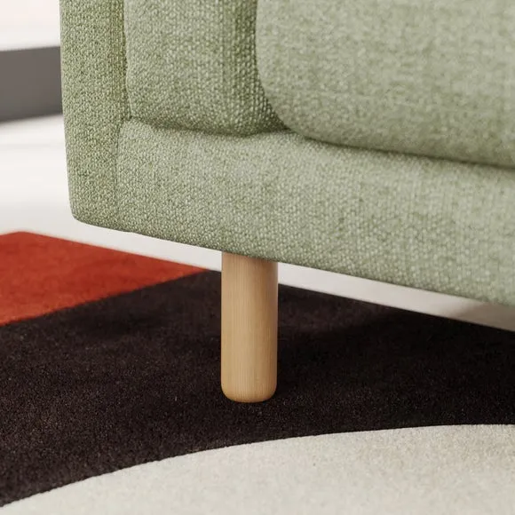 Newton Chunky Tonal Weave Corner Chaise 5