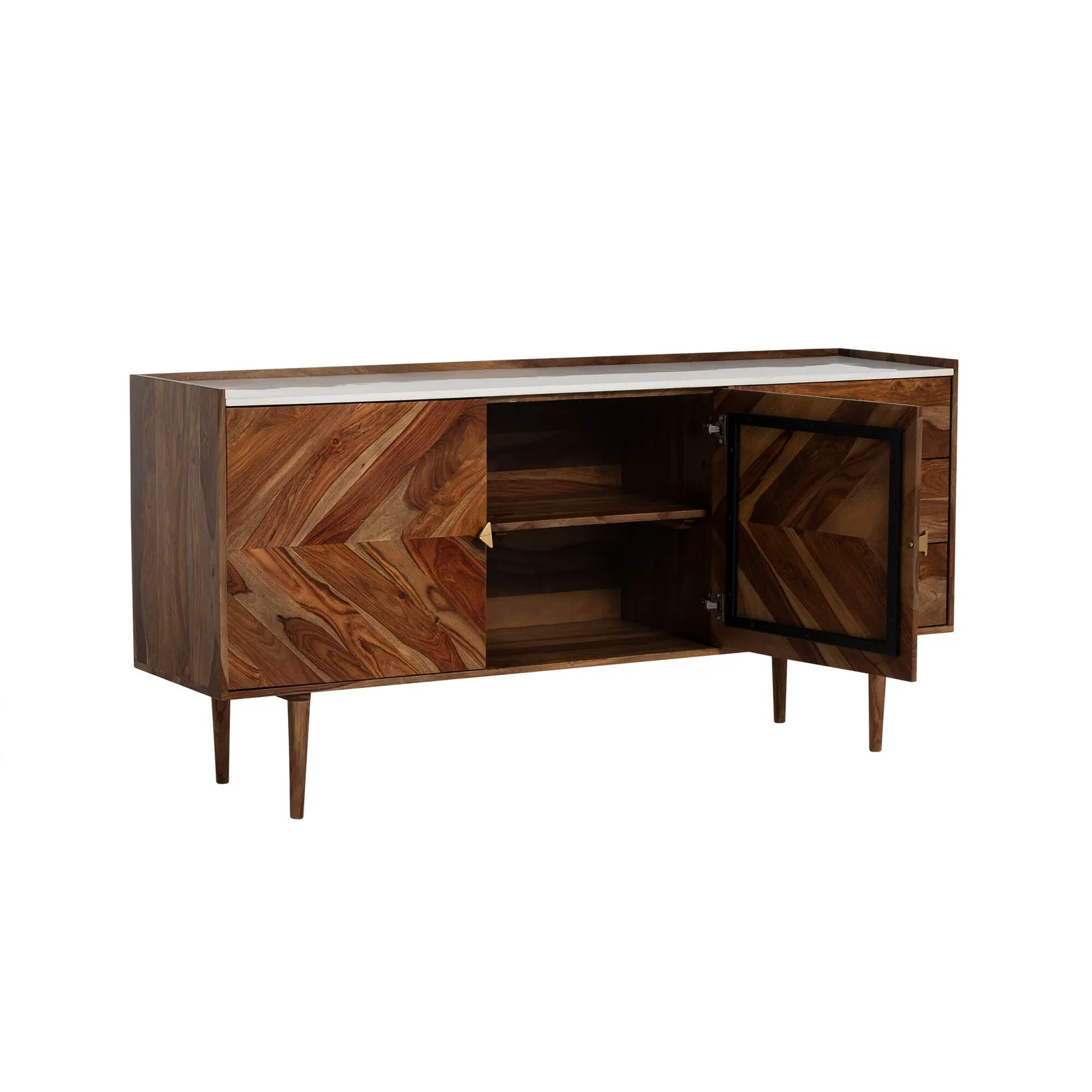 Vida Sideboard 175X45X85Cm, Neutral Wood | Barker & Stonehouse 5